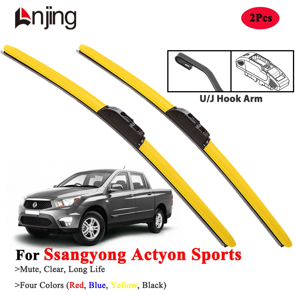

LNJING Wiper Blades For Ssangyong Actyon Sports 2006-2018