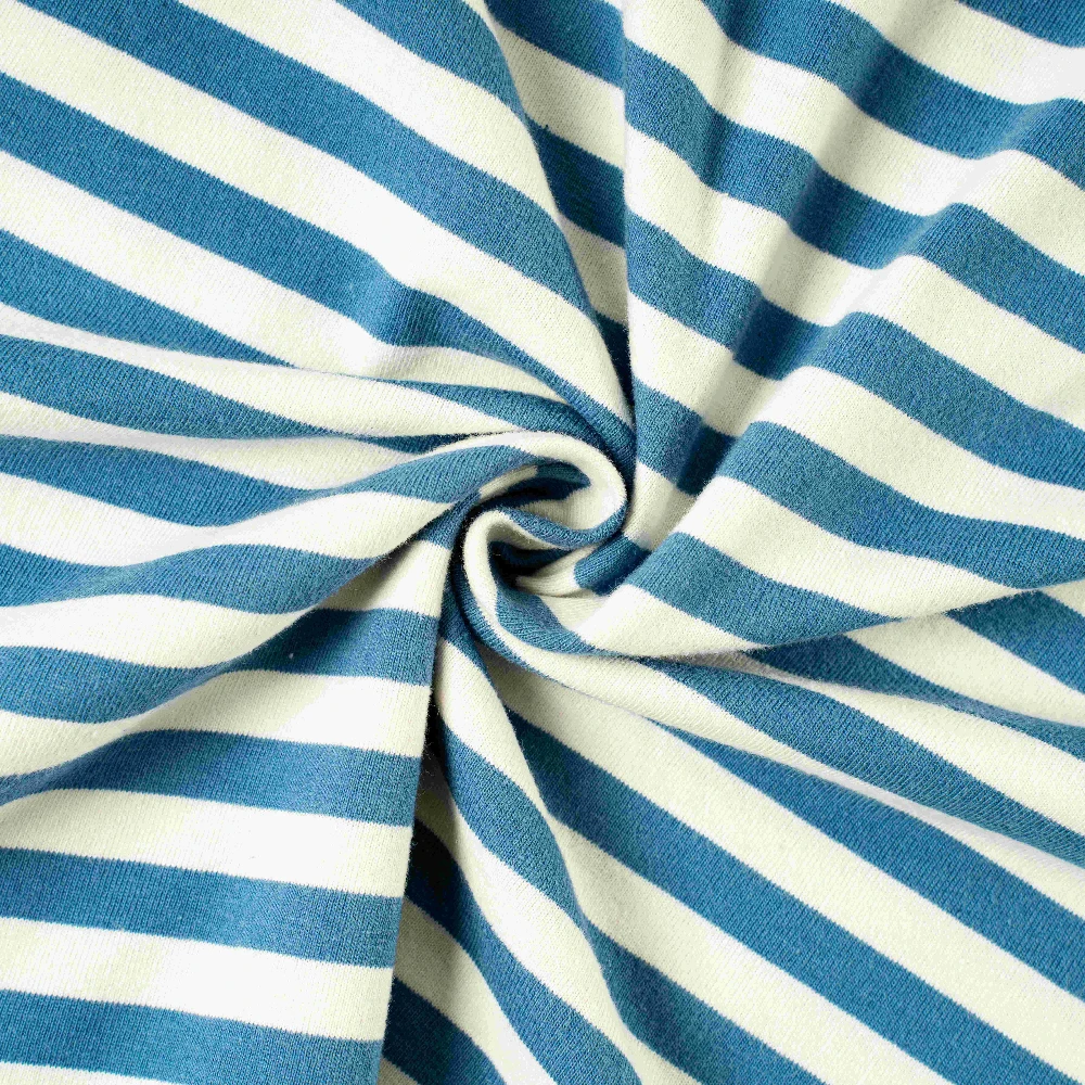 American Retro Sea Soul Shirt 270g Heavy Cotton T-shirt Men's Casual Round Neck Short Sleeve T-shirt Striped Base T-shirt