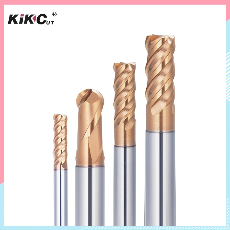 

Tungsten Carbide Superhard 70 Degree Coating 2 Flute High-Efficiency Quenched High-Hardness Flat End Mill