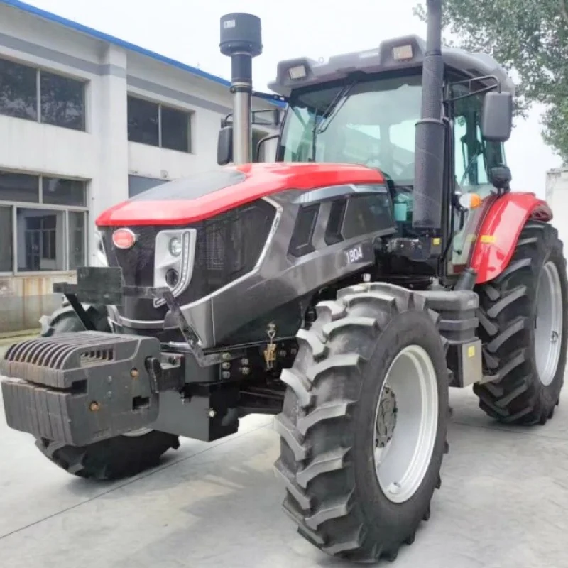 210hp 4x4 AC Cabin farm tractors traktor diyuan tractor price can talk agricola trator