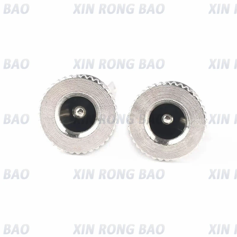 5pcs DC-099 5PCS+5PCS 5.5mm x 2.1mm 2.5mm DC Power Jack Socket DC099 Female Panel Mount Connector Metal 5.5*2.1 5.5*2.51