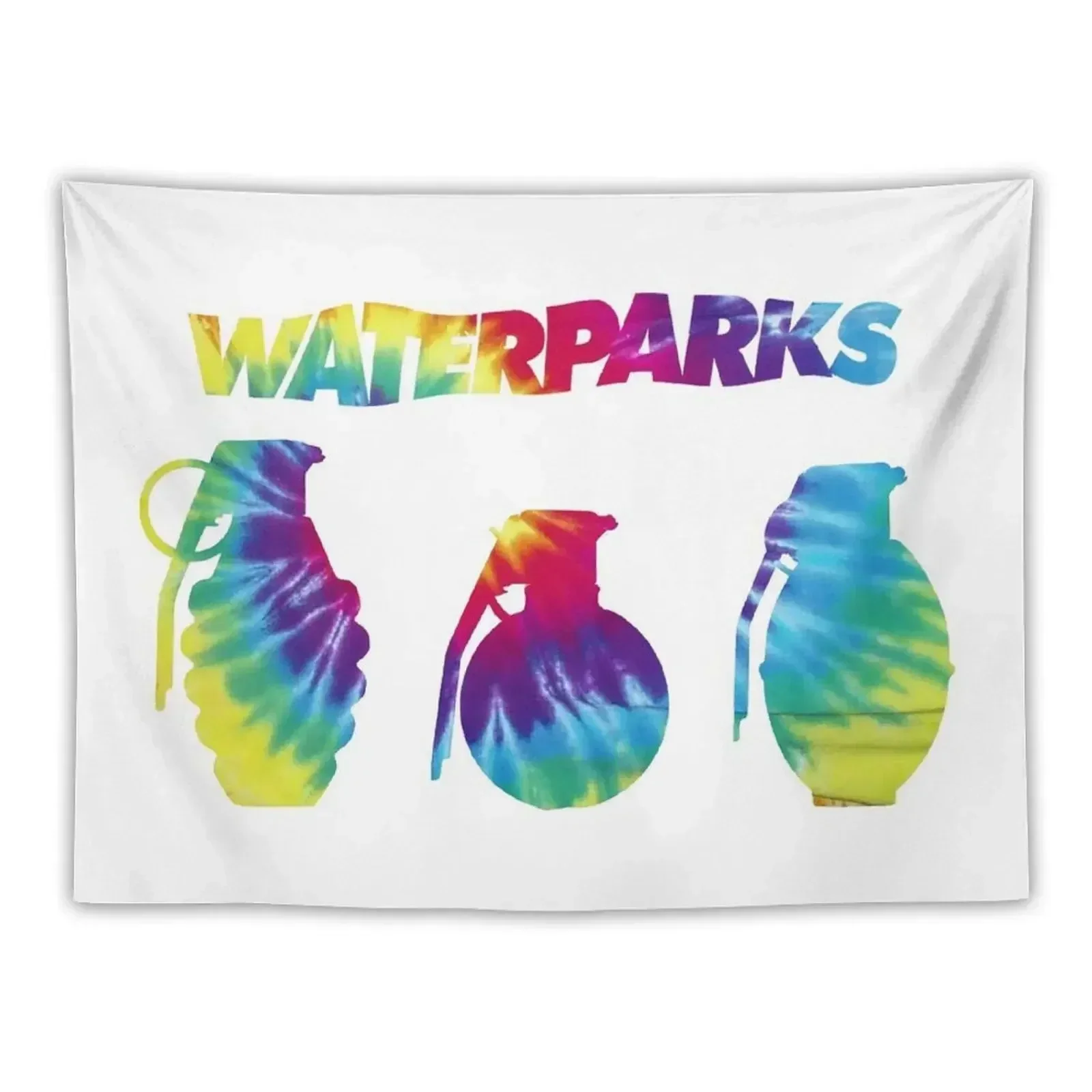 Waterparks | Grenades Tapestry Carpet On The Wall Decoration Home Tapestry