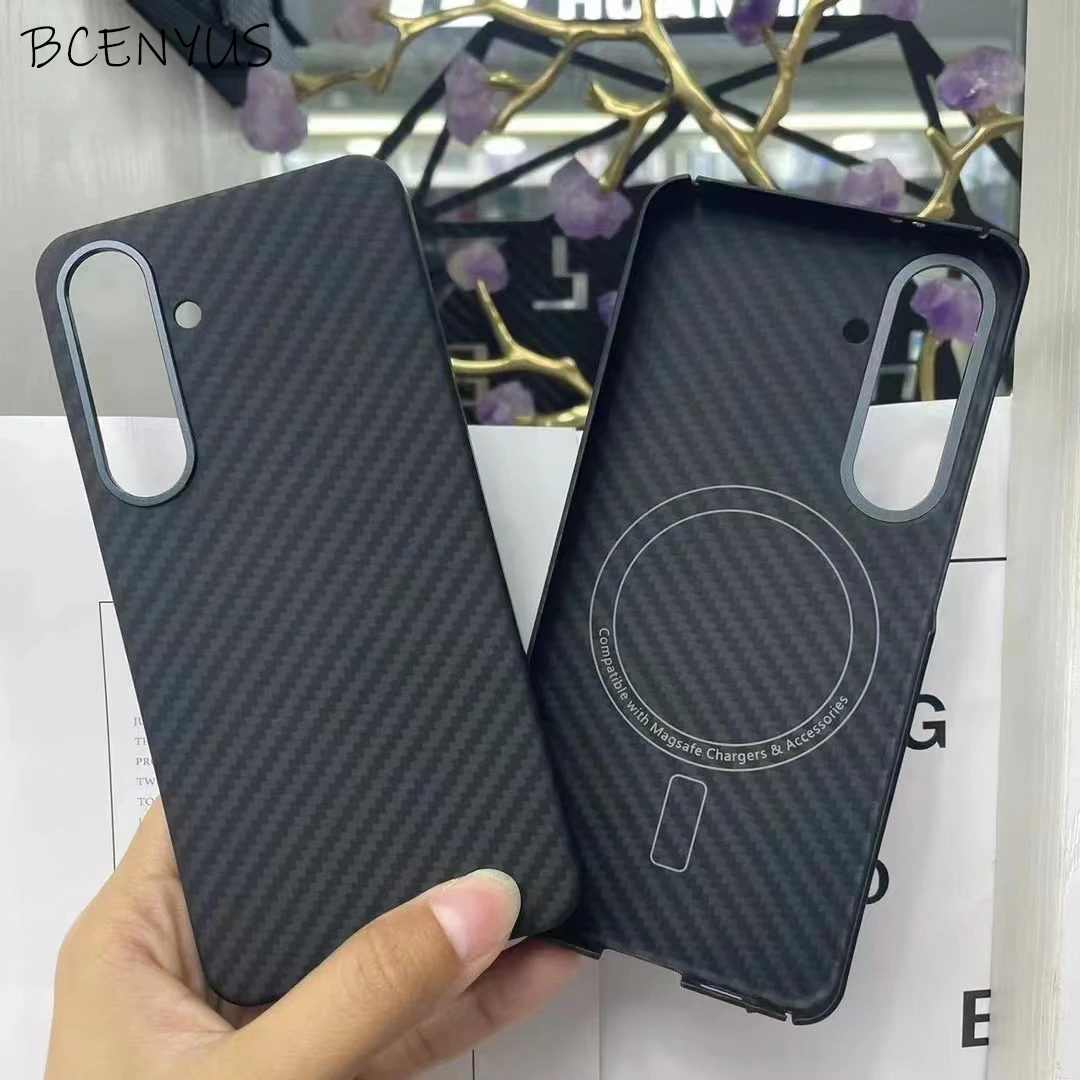 

Real Carbon Fiber Case for Samsung GalaxyS24 Plus suction Ultra-Thin Shockproof and Durable Phone Protective S24 Ultra S24 Case