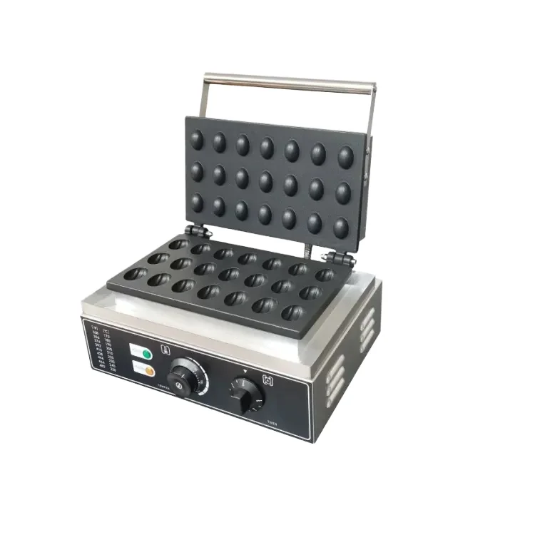 

Food tools Wholesale 21Pcs Holes Commercial Electric Waffle Baker 1550W Crispy Chestnut Peel Waffle Maker New Condition Bread Co