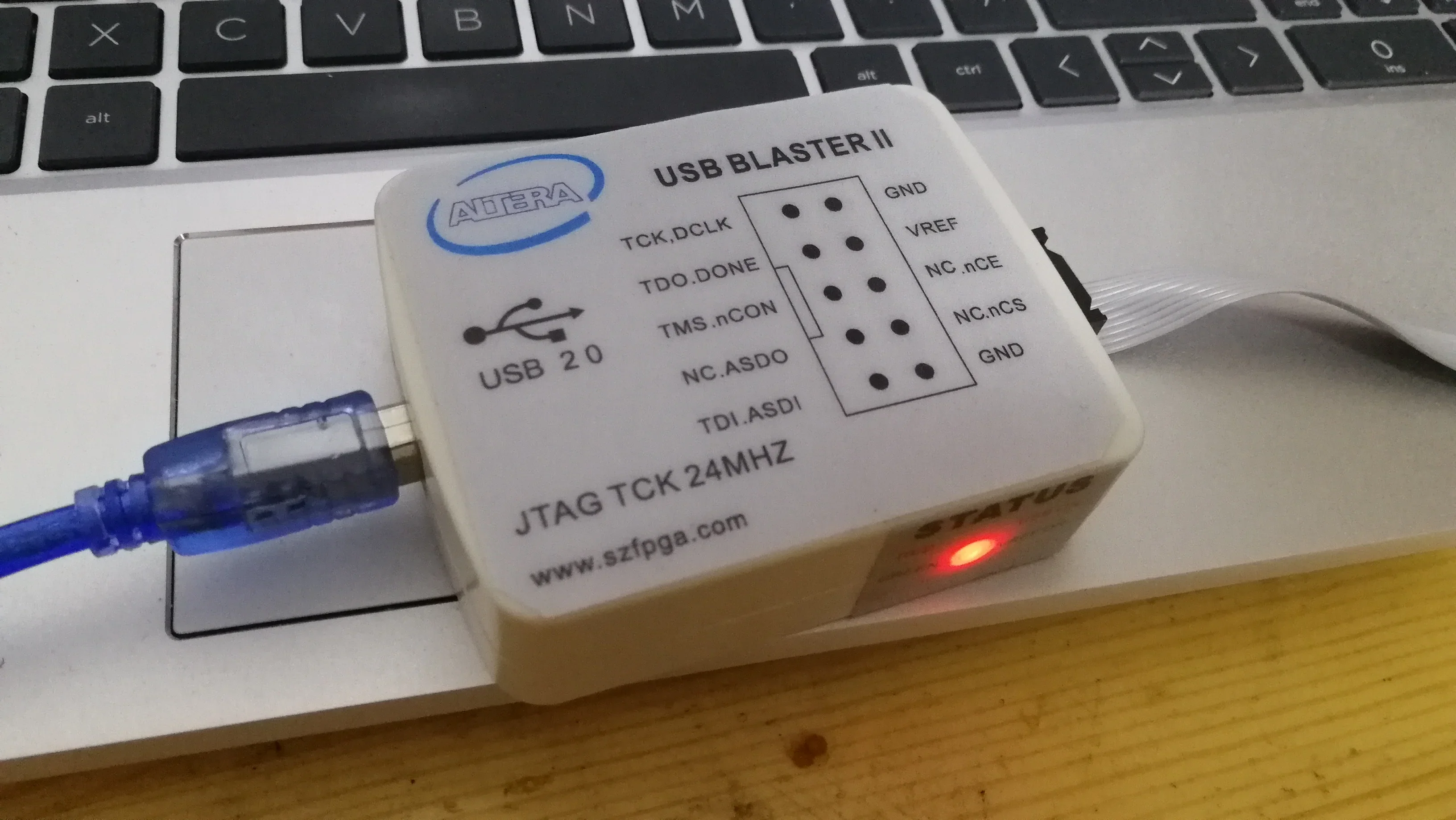 

USB BLASTER ii Downloader Burner Emulator