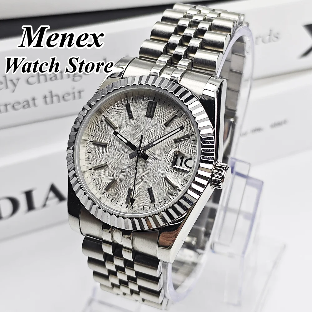 

Роскошные автоматические механические наручные часы NH35 36 мм/39 мм, мужские часы с сапфировым стеклом, 10 бар, Reloj Hombre