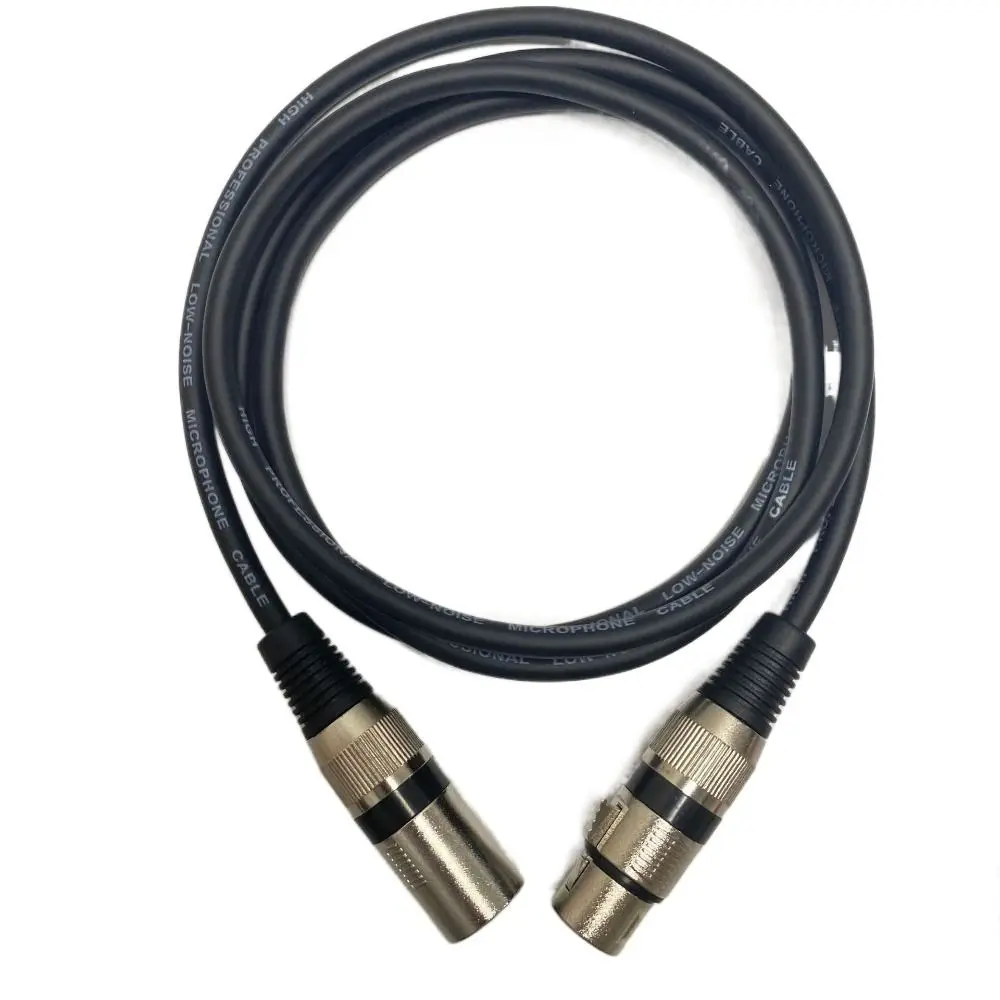 3 Pin Canon XLR Audio Cable OFC HIFI Amplifiers Extension Cable KTV Three Shielding Layers XLR Audio Line XLR