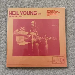 Neil Young Carnegie Hall 1970 CD Live Recording Classic Folk Rock Music Authentic Performance for Rock Fans and Music Collectors