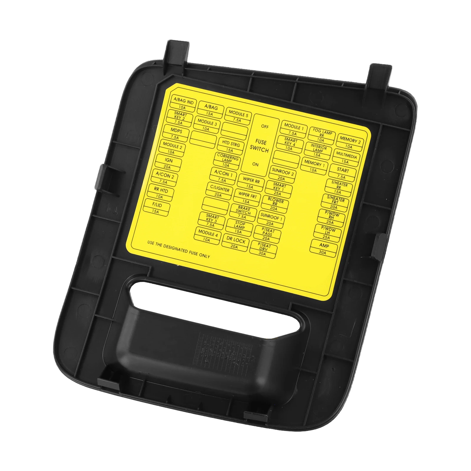 Dashboard OBD Fuse Box Cover Trim For Hyundai For Santa Fe 13-18 84754-2W000 Plastic Car Accessories