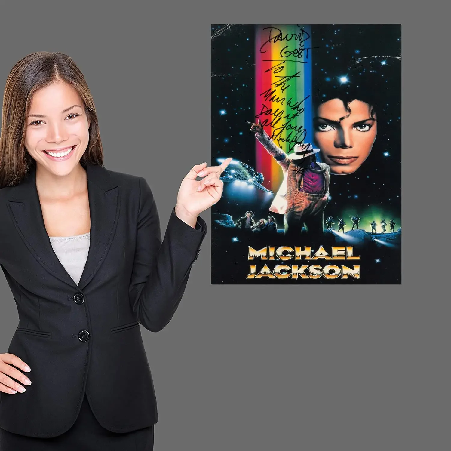 Singer michael jackson Painting 24x36 Wall Art Canvas Posters room Modern Family bedroom Decoration Art wall decor