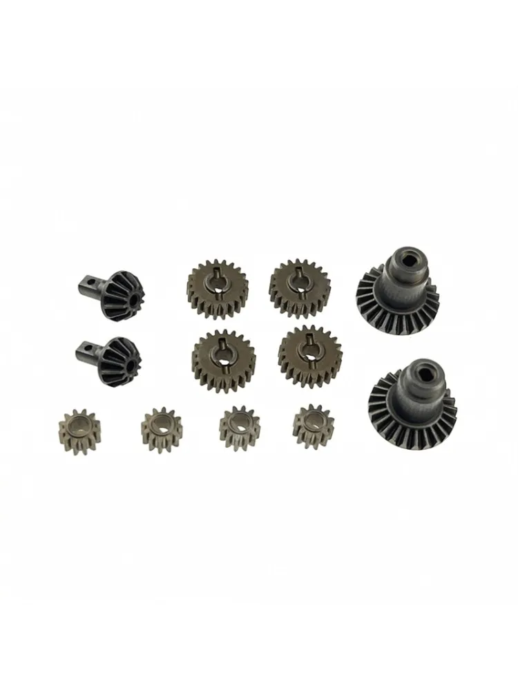 Vorder- und Hinterachsgetriebe für Hyper GO MJX 1/18 H18P Pulvermetallurgie-Verstärkung RC Auto Metall Upgrade OP Zubehörteile