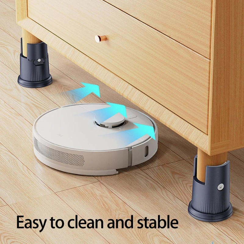 Adjust Not Skid Furniture Leveling Feet Waterproof Plastic & Zinc Alloy Heightening Spacer for Chair Table high quality