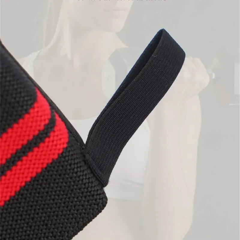 Adjustable Wrist Straps Men And Women Elastic Wristband and Wrist Fixers of Athletes Powerlifting Wrist Straps 1PC