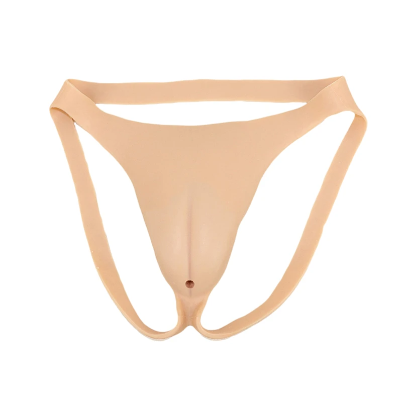 Silicone Fake Vagina Artificial Pussy Camel Toe Panties Briefs Transvestit Crossdressing Sissy Boy Thongs Drag Queen Transgender