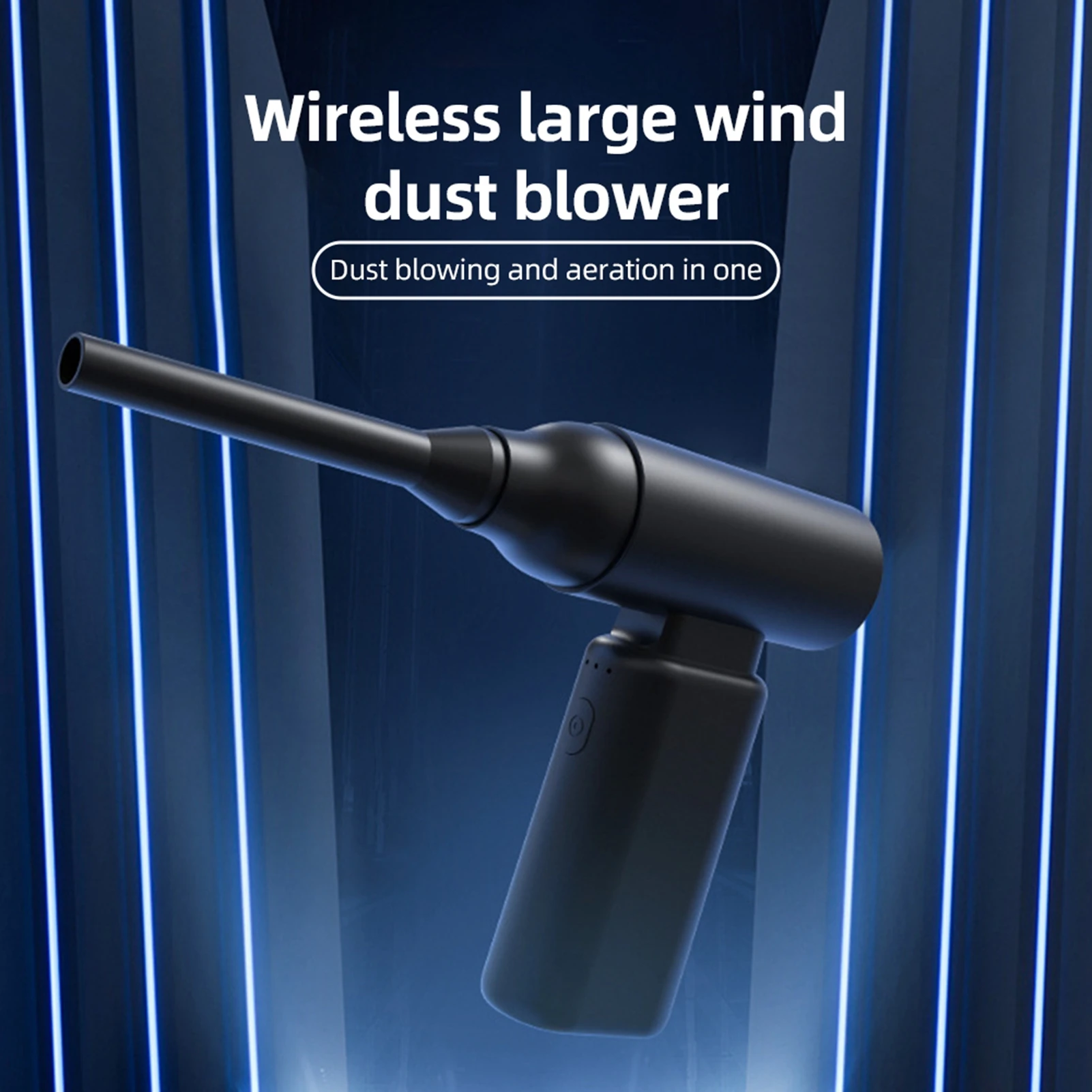 2 in 1 Compressed Air Duster and Inflator 3 Gear Adjustable 67000RPM Electric Air Duster with Brushless Motor Rechargeable