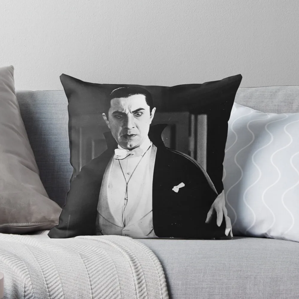 

Classic Dracula Throw Pillow Cushions Home Decor Pillow Cases Decorative