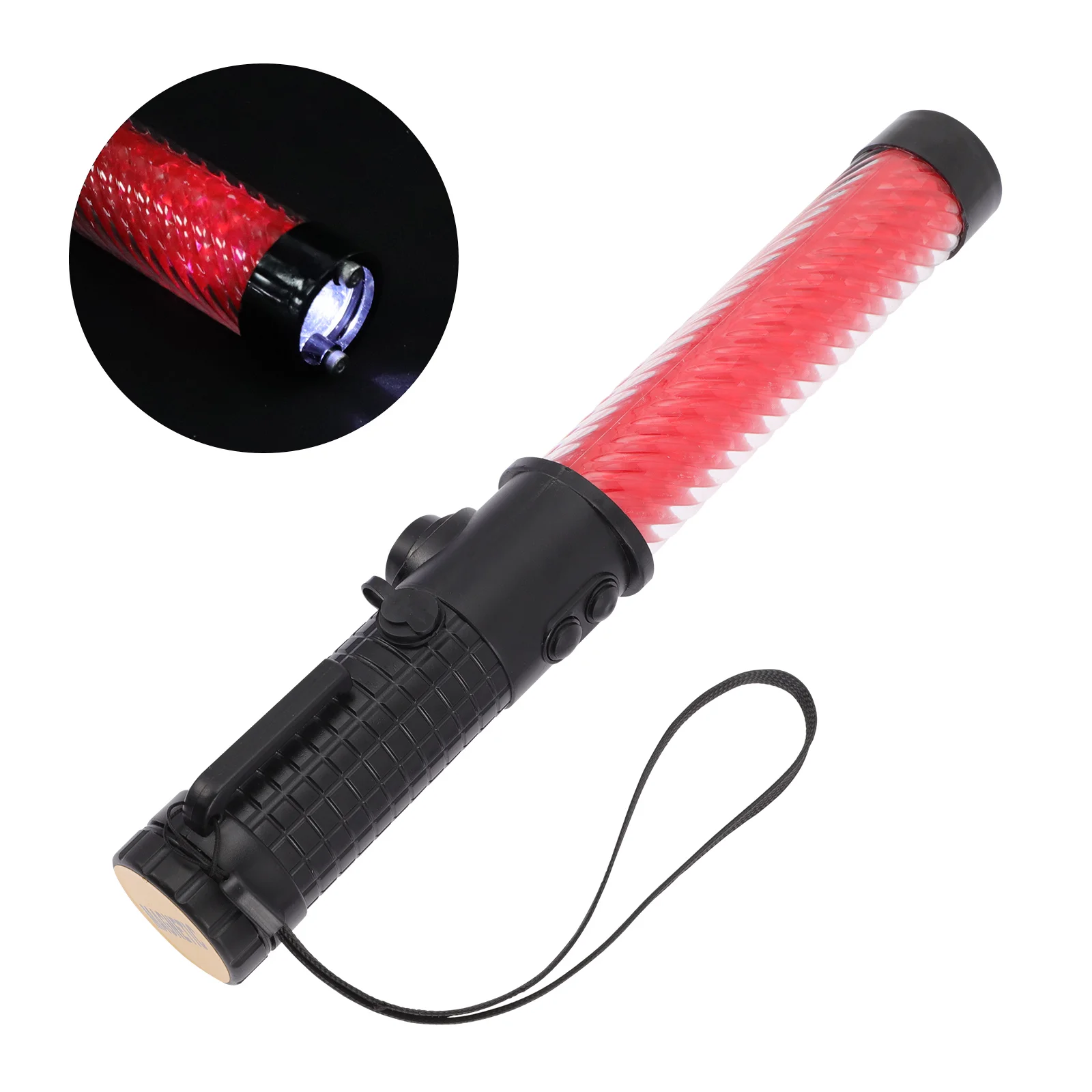 

Warning Stick Charge LED Bar Glow Sticks Plastic Signal Traffic Wand