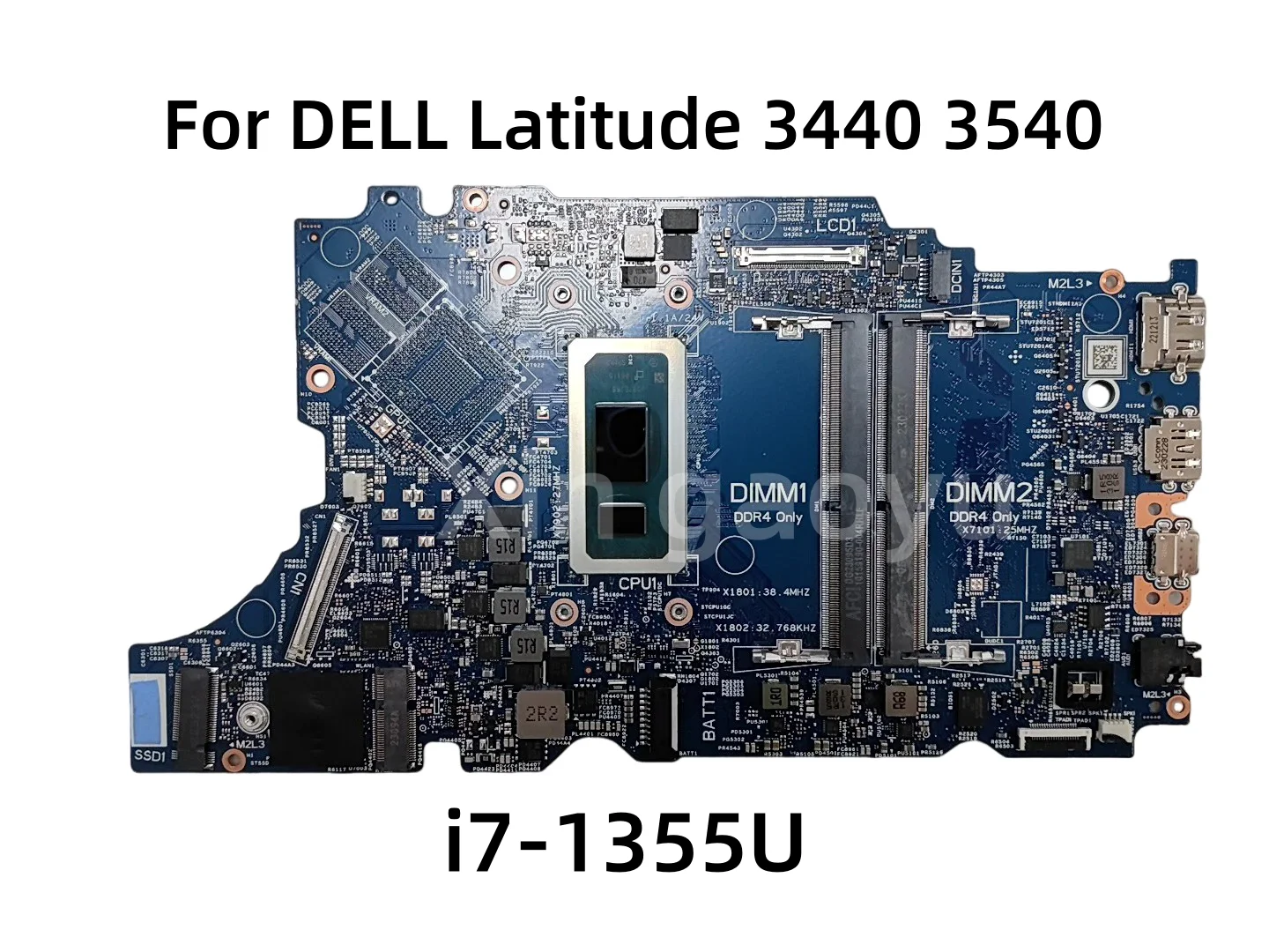 Original For DELL Latitude 3440 3540 Laptop Motherboard 213247-1 CPU:i7-1355U 0W53N6 0MTT91 Notebook Mainboard 100% Test OK