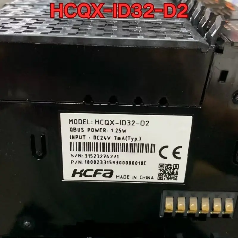 

Second-hand HCQX-ID32-D2 PLC module function test is normal The latest quotation in November 2026