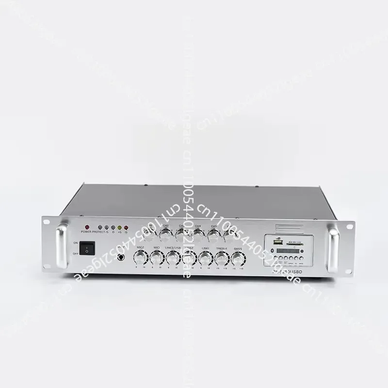 PA-5080USBD 80W 1-channel  Power Amplifier with FM Radio Function, Aluminum Alloy Shell
