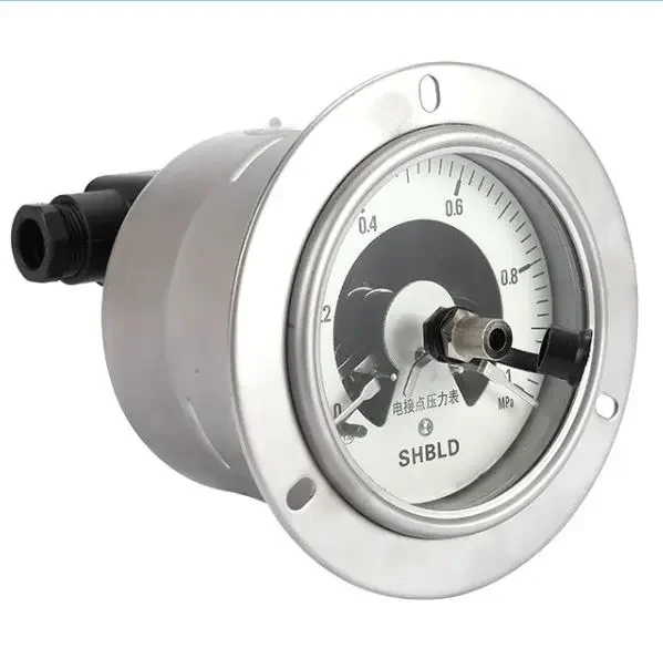 2025/intelligent digital display electric contact pressure gauges shockproof Electric Contact Manometer Pressure gauge switch