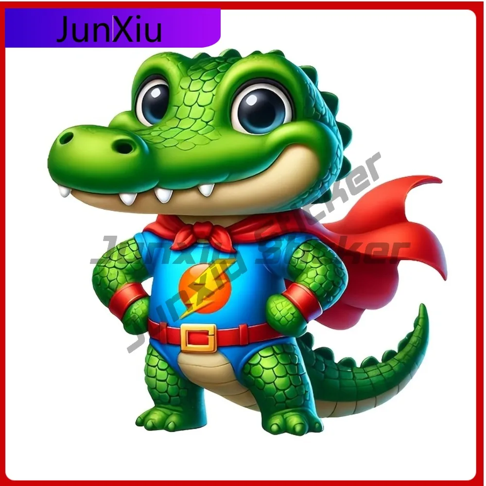 

Super Crocodile High-grade Waterproof Vinyl Stickers Suitable for s Bottles Trucks Mobile Ph Cool C Car Laptop Window Bumpe