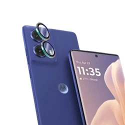 Rear Camera Protector Glass For Motorola Moto G85 Metal Ring Camera Protectors For Moto G85 Lens Film Glass