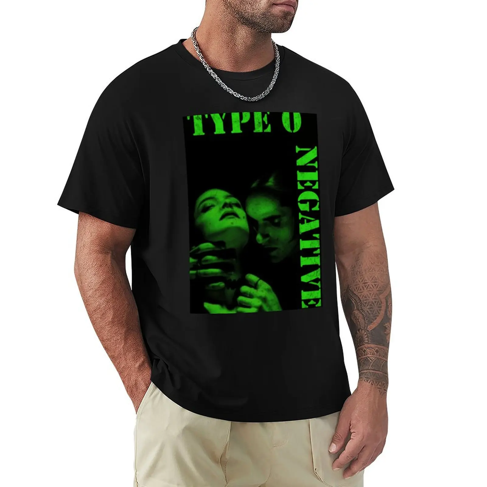 Type O Negative T-Shirt cheap stuff oversized graphic tee shirts graphic boys whites Men's t-shirt image 3