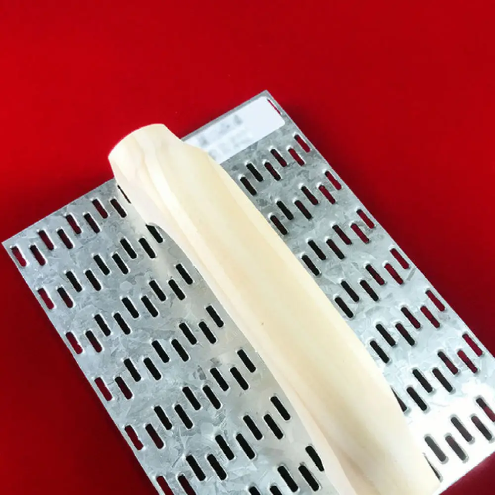 Professional Toothed Scraper For Wall Texture Decorative Smoothing Plastering Trowel Handheld Carbon Steel Tool