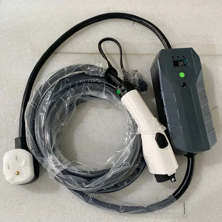 Portle EV Charger Type 2 EV Fast Vehicle Charging Stations Adapter 10-32A 7kw 22kw Electric Car Charger with APP Control