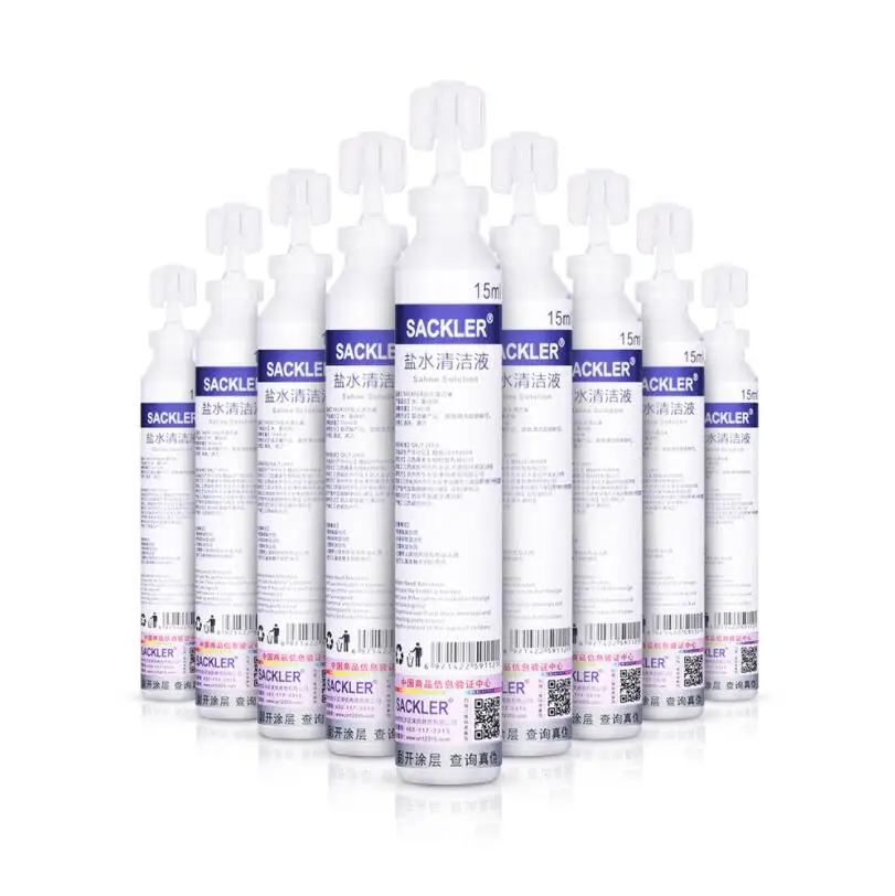 Sodium Chloride Physiological Saline for Tattoo 0.9 Topical Dilute Salt Water Cleaning Solution External Cleaning 15ml