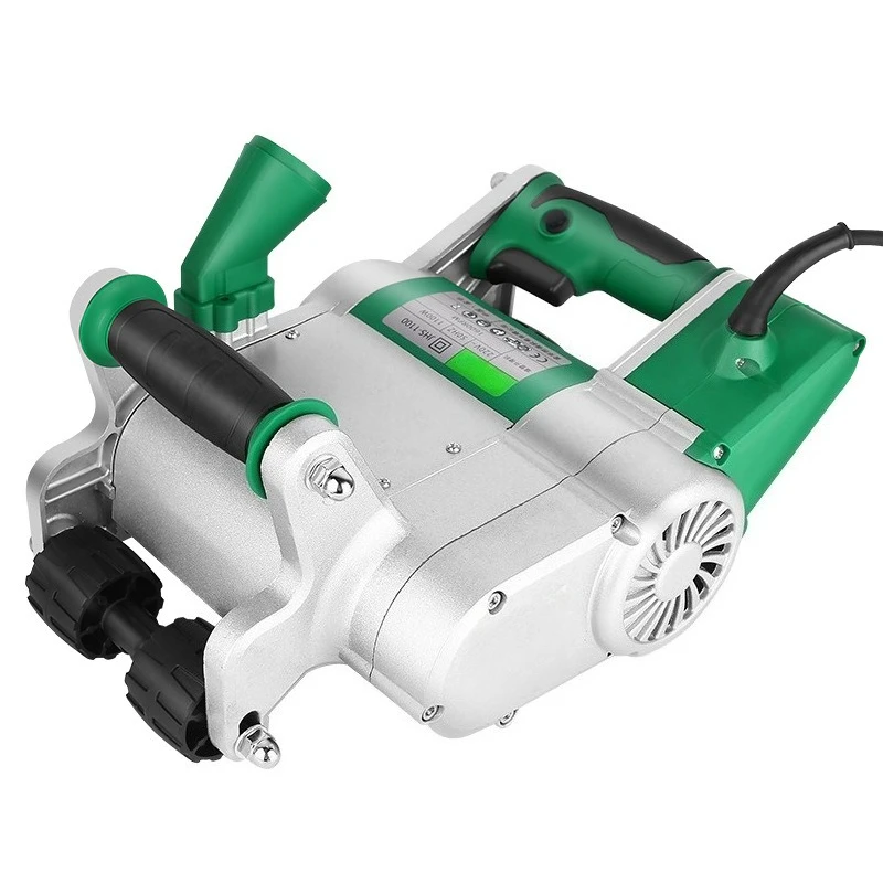 One Shot Wall Grooving Machine For Aerated Block Foam Light Brick Cable Channel Cutting Hydropower Construction Equipment