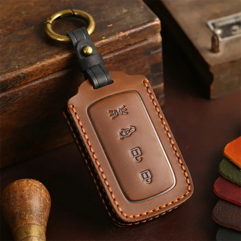 

1pc Car Key Case Cover Key Bag For Maserati Ghibli Levante Quattroporte Accessories Car-Styling Holder Shell Keychain Protection