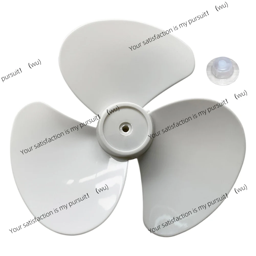 High-Performance 12-Inch Three Leaves Fan Blade: Easy Install & Powerful Airflow Plastic Fan Blade Three Leaves With Nut Cover