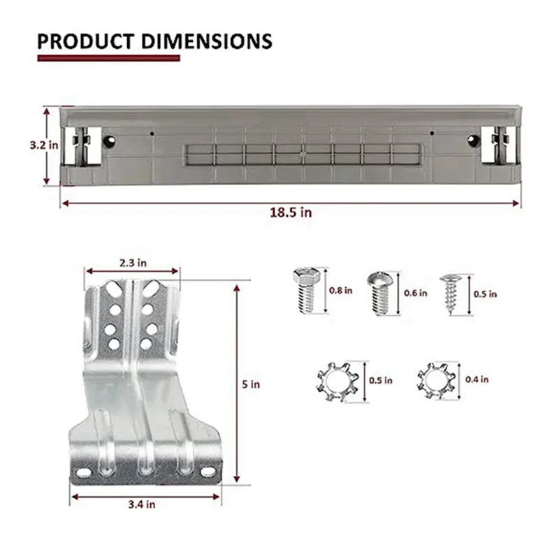 Skk-7A Stacking Kit - Replacing with - Washer and Dryer - Replaces Part Numbers: Skk-7A, Sk-5A, Sk-5Axaa and More