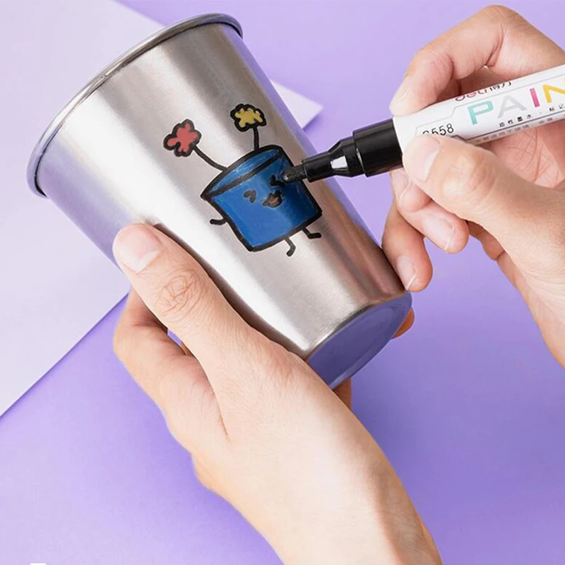 Водостойкий Перманентный масляный маркер для краски, ручка для обуви, шин, граффити, маркер, Школьное художественное письмо, инструмент для рисования, ручка для рисования