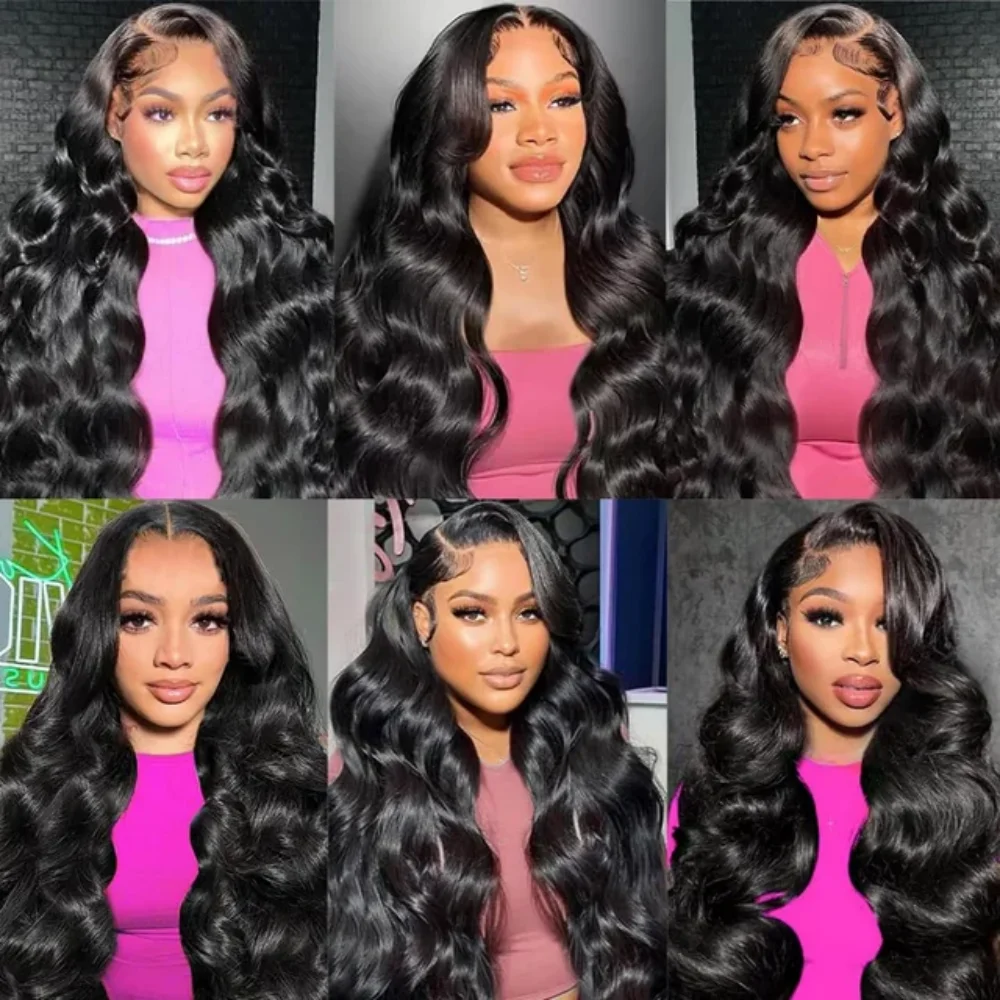 40 Inch 13X6 Lace Front Human Hair Wig Body Wave Human Hair Wigs Brazilian 13X4 Hd Transparent Lace Frontal Wig For Black Women