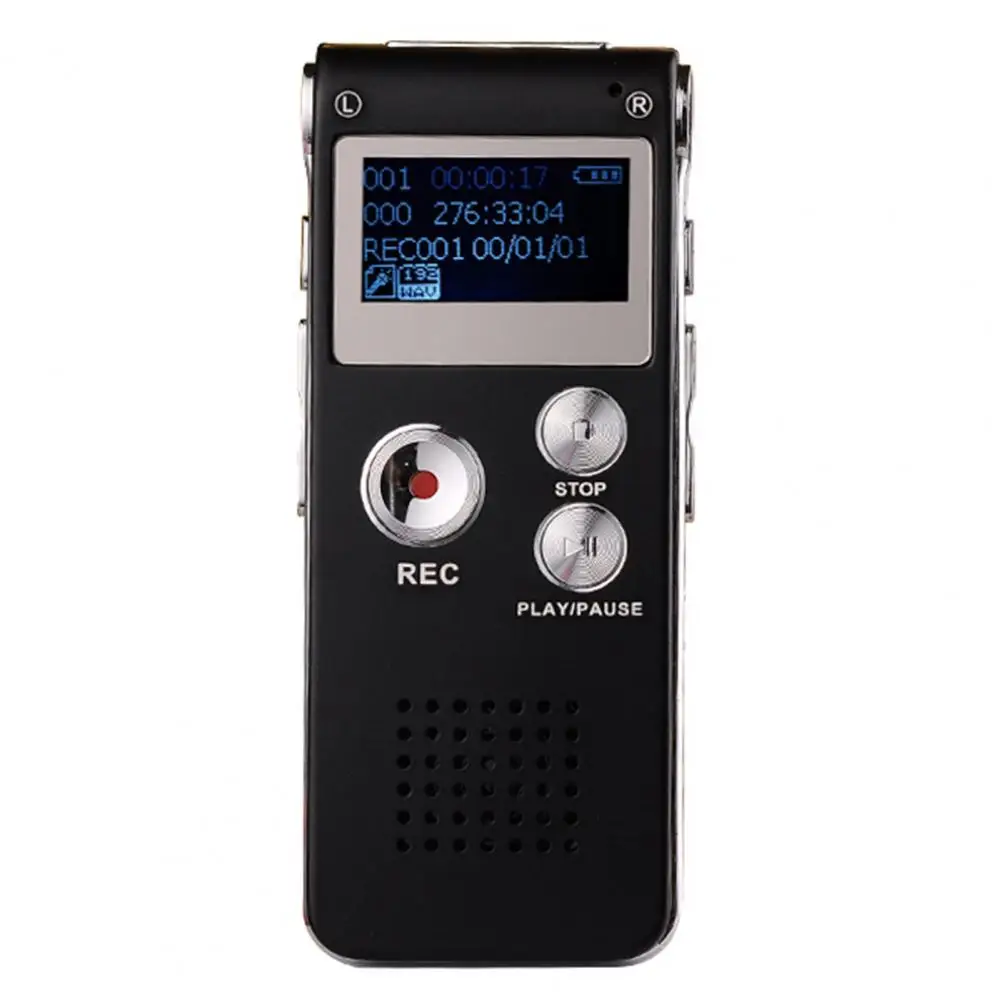 

Voice Activated Recorder Professional Ultra Thin 8KHz/16KHz/48KHz Digital Voice Activated Recorder Office Supply