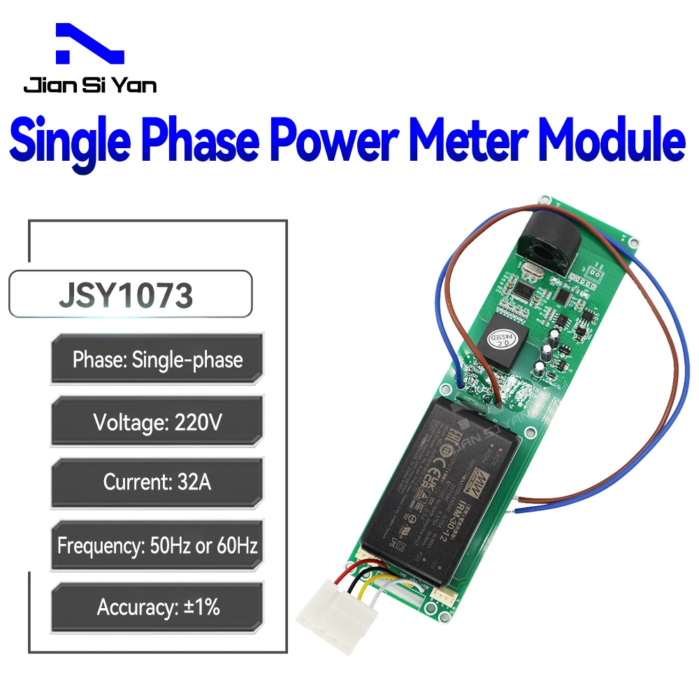 Intelligent PDU Meter Head Module 1U1P 220V 16A Realy AC for Network Remote Monitoring Management Power Distribution Unit System