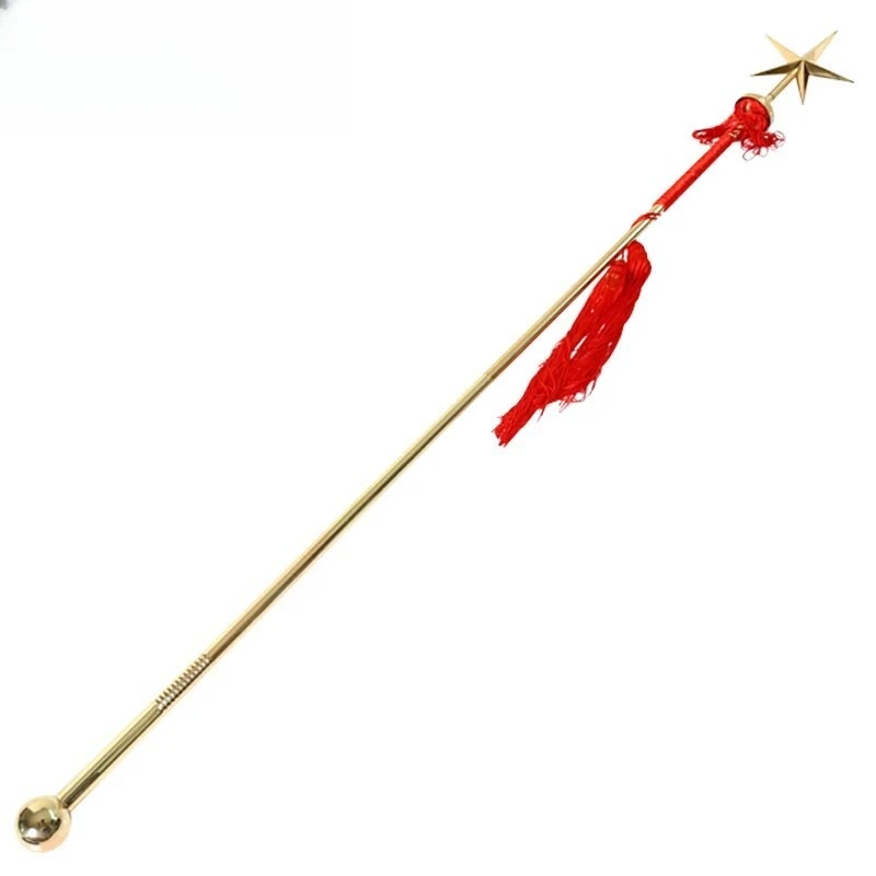 Brass baton, orchestra conductor, drum horn corps, handle conductor.