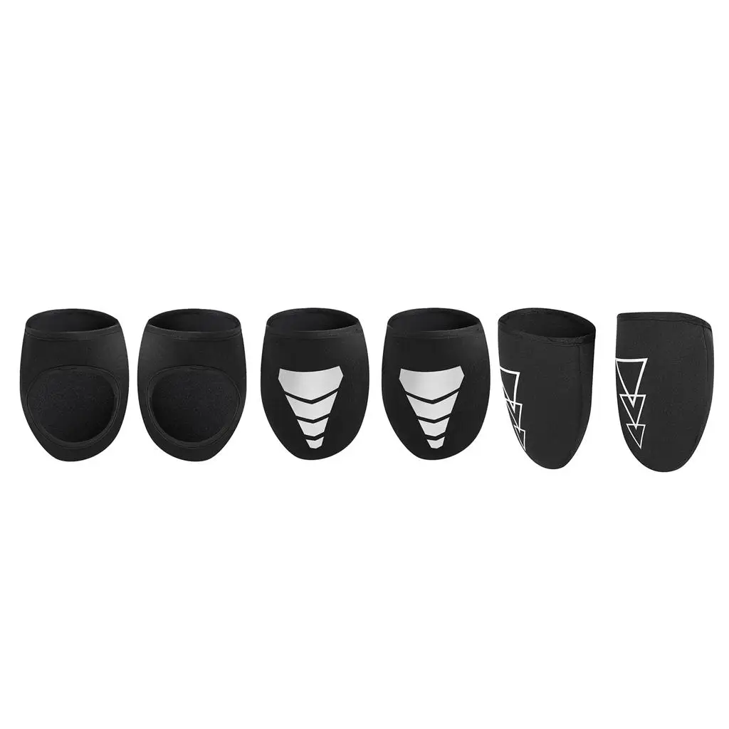 Cycling Shoe Cover Bike Riding Toe Cover Cycling Protective Gear Tongue Design Super Warm and Waterproof Fit for MTB Shoes