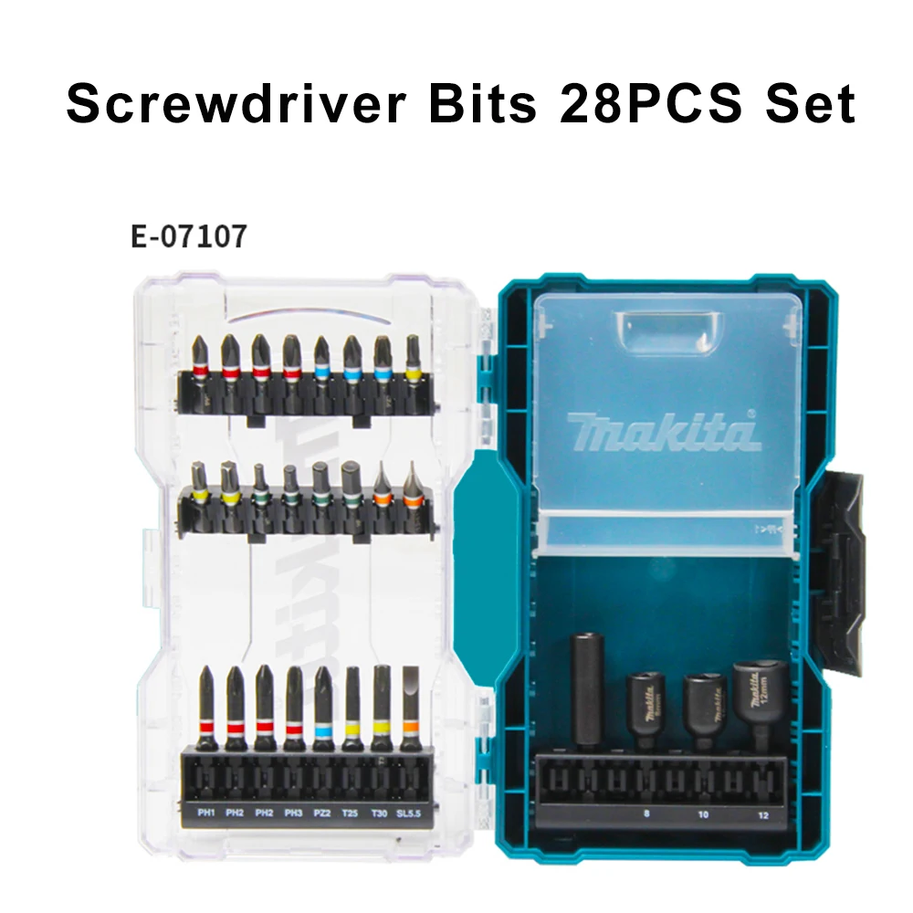 Japan Makita Screwdriver Bits 28PCS Set Drill Bit Set Screwdriver head For Electric screwdriver Electric Drill Bits Screwdrivers