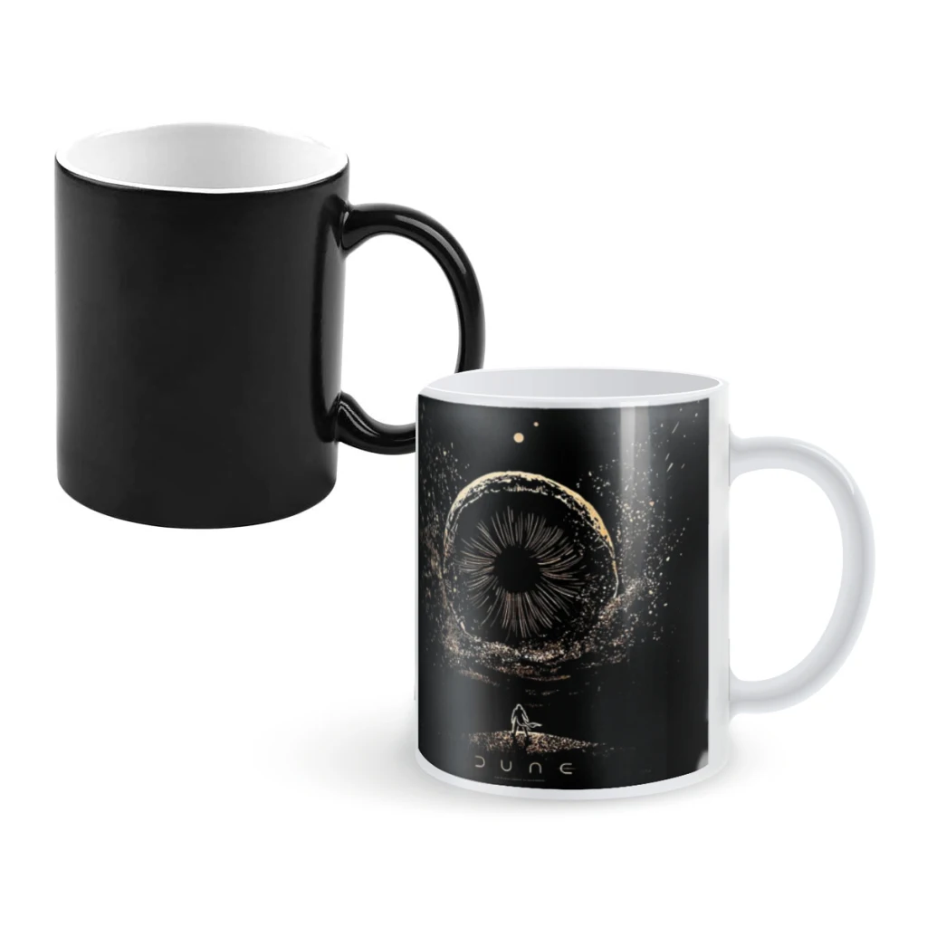 

Shai-Hulud The SandwormCoffee Mugs And Mug Creative Color Change Tea Cup Ceramic Milk Cups Novelty Gifts