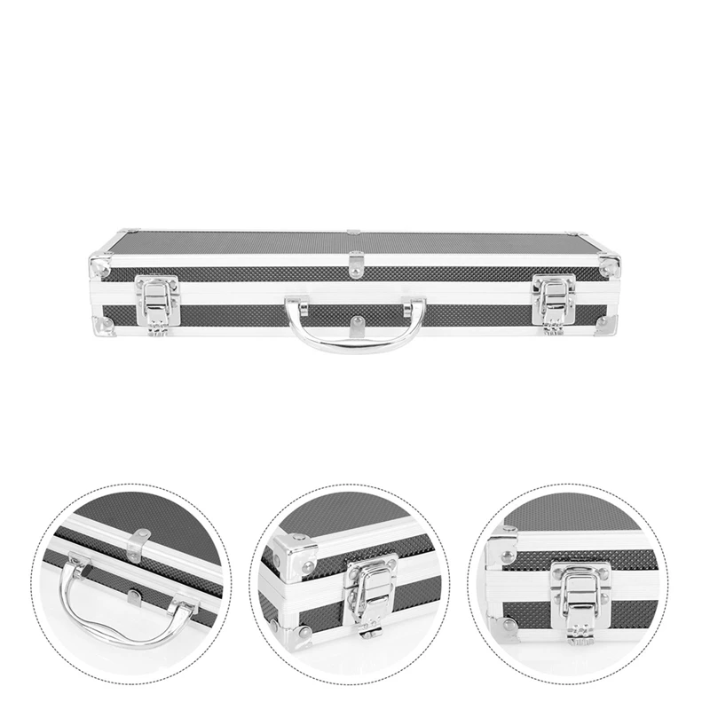 1 Piece Practical Aluminum Suitcase Aluminum Alloy Toolbox Accessories Storage Box