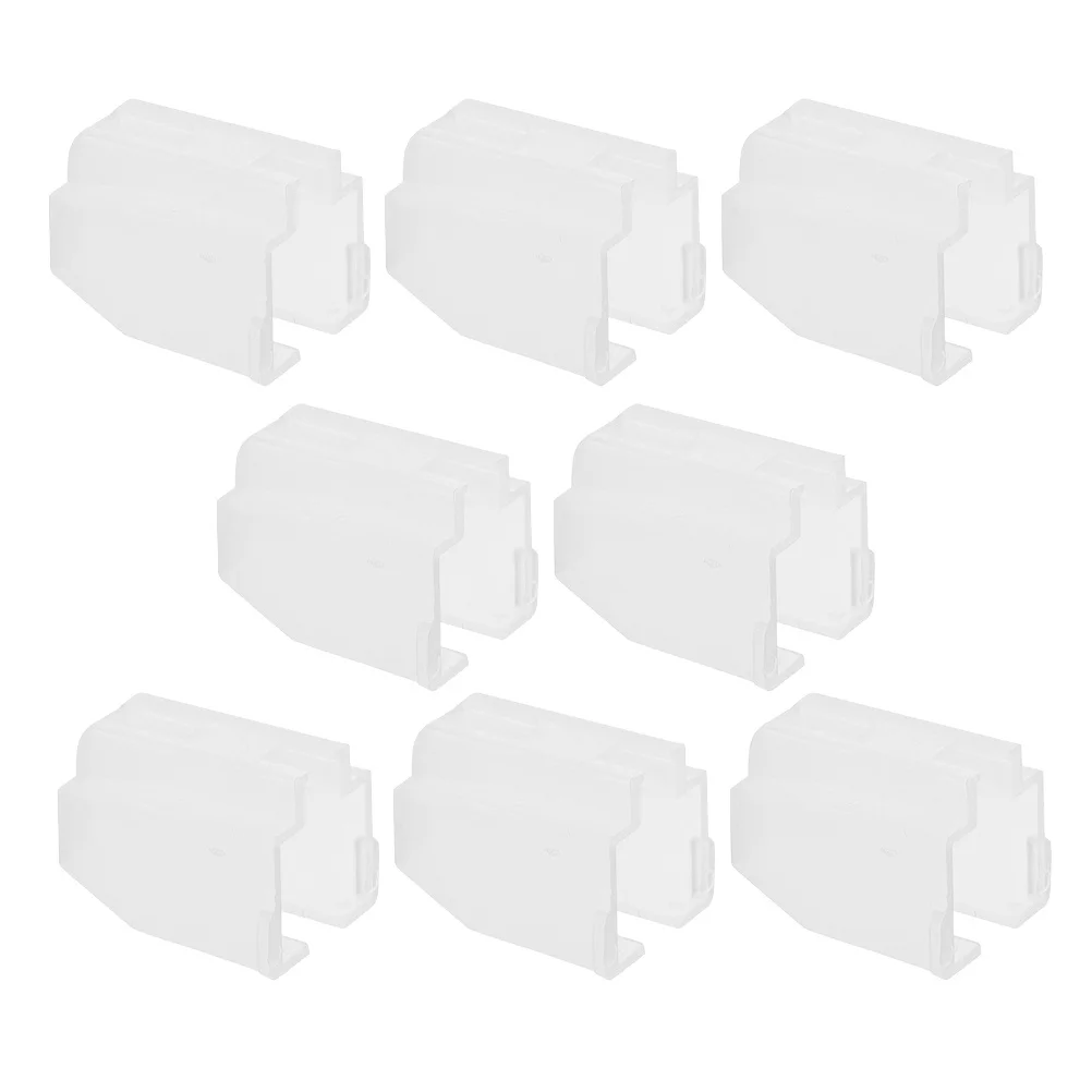 

8Pcs Plastic Vinyl Player Needle Protector - Compact Stylus Protective Caps for Record Player Accessories Improved Sound