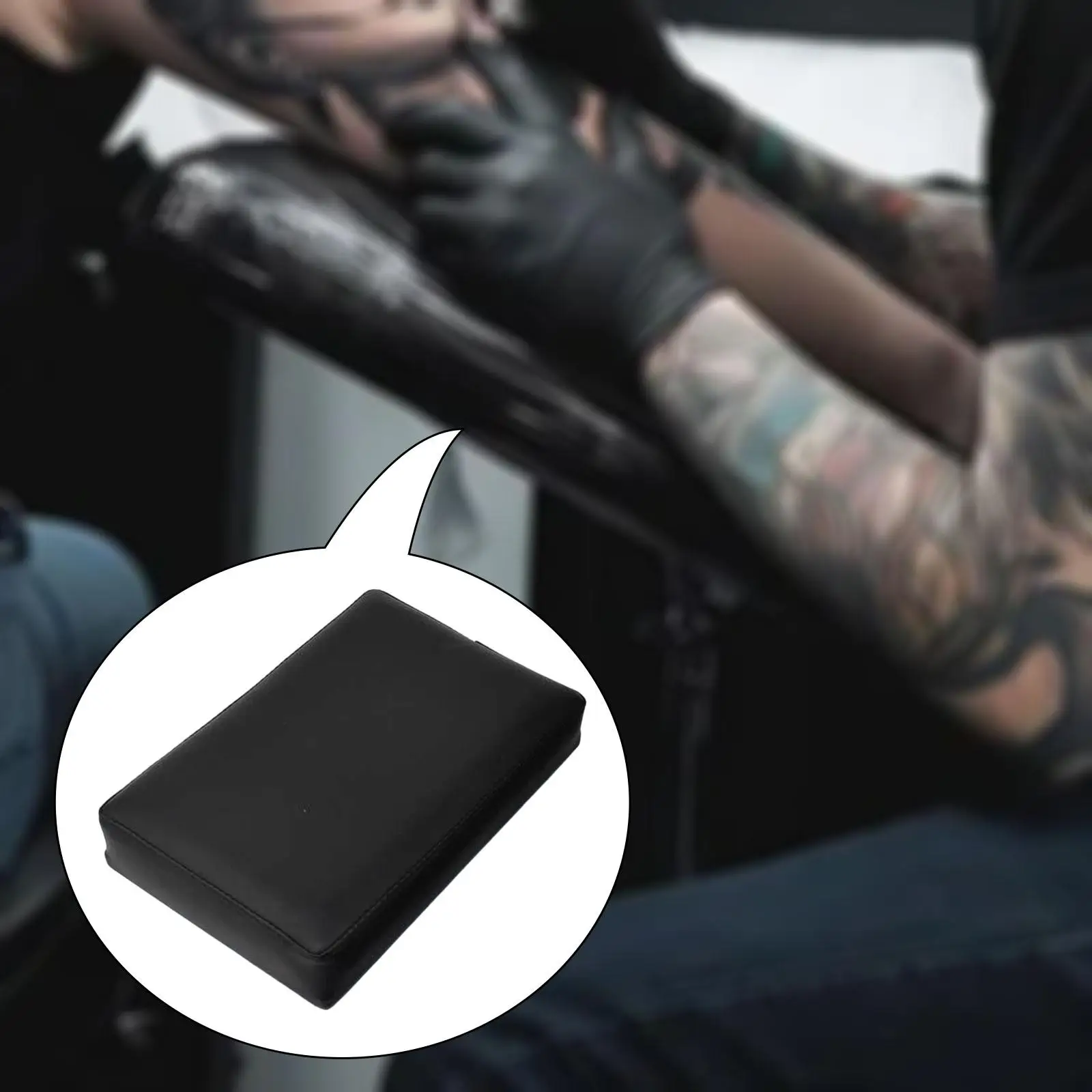 

Подлокотник для татуировки, портативная искусственная кожа для салона красоты, бытовой студии