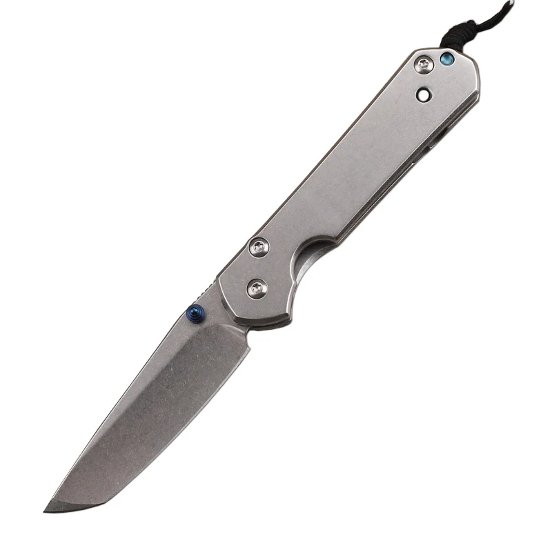 

New All Steel Handle Folding 5CR15MOV Blade Camping Multifunctional Hunting And Fishing EDC Tool Knife