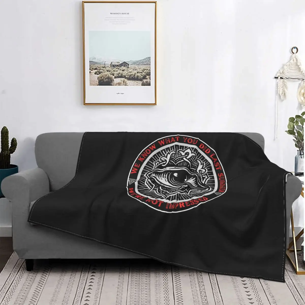 We Know What You Did Last Summer Blanket Illuminati Fleece Plush Spring Autumn Cute Super Warm Throw Blankets For Sofa Bedspread