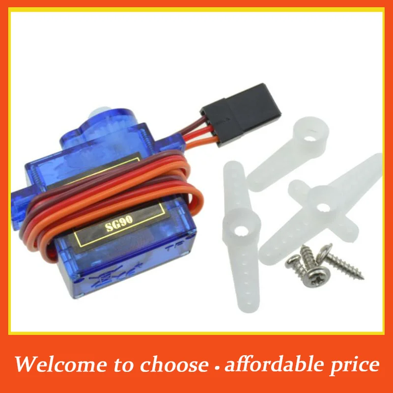 

Xm 1/3Pcs Plastic RC Car Robot Arm Arduino Starter DIY Project SG90 9G Micro Servo Motor 180°/360° 5V Digital Servo