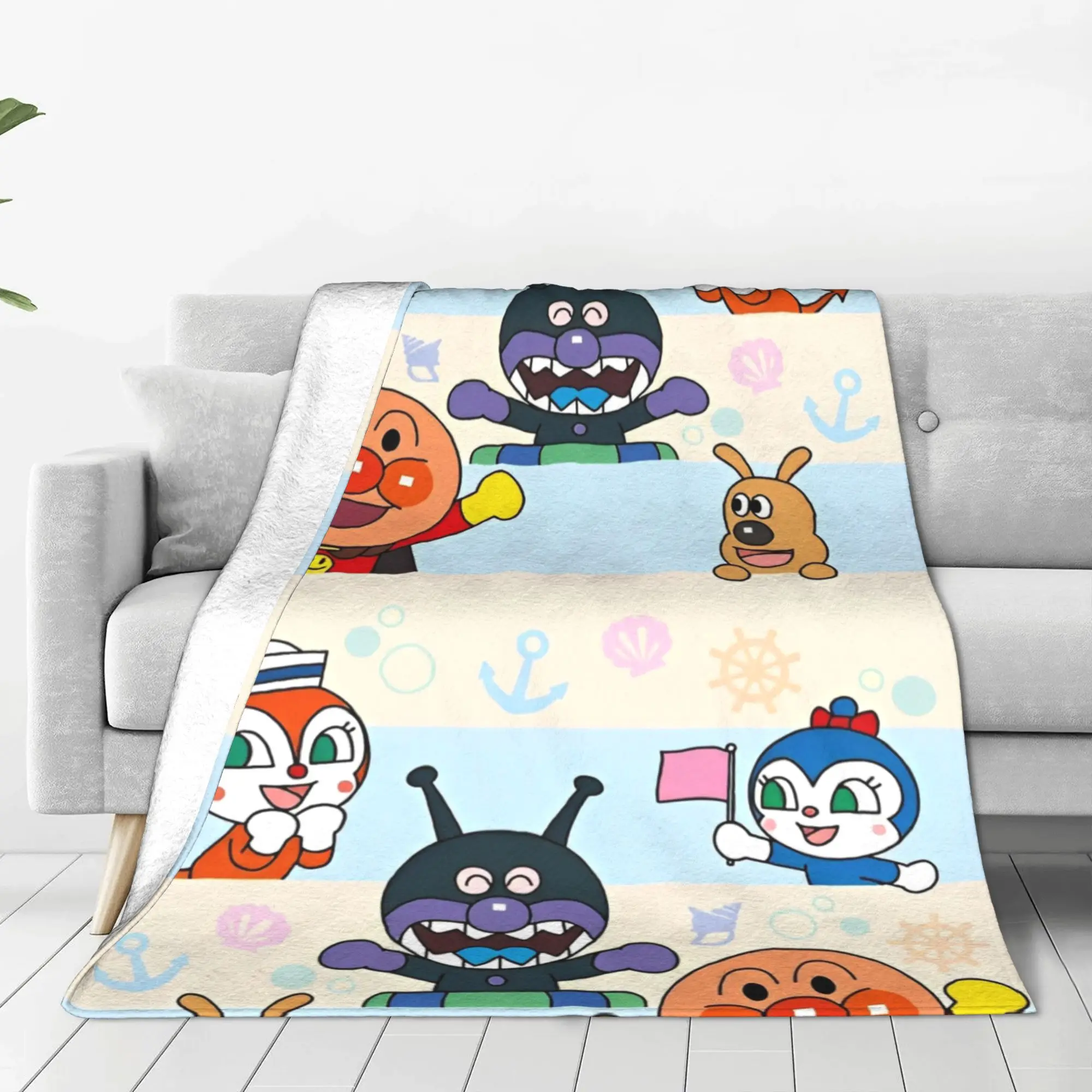 Anpanmaned Blanket Super Soft Warm  Throw Blankets for Sofa 50x60 Inch Multiple Sizes Bedspreads